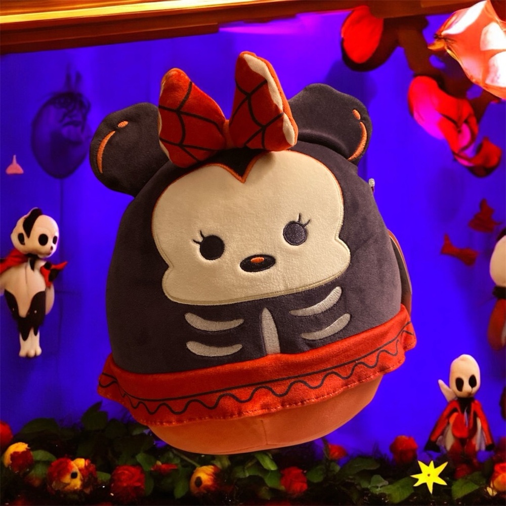 Squishmallow x Disney skeletal Minnie Mouse